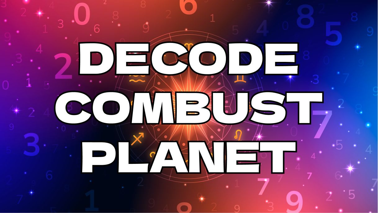 Combust Planet Results: Dark Side of Sun's Influence on Planets ...