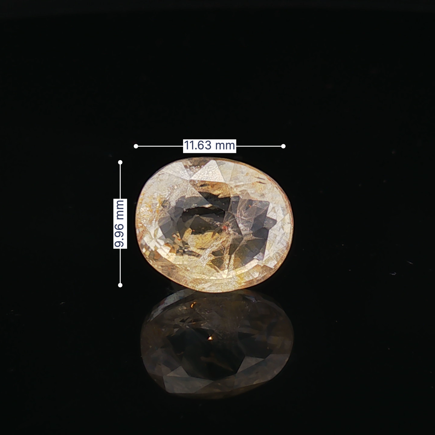 Yellow Sapphire (Pukhraj Stone) - 7.66 Carat