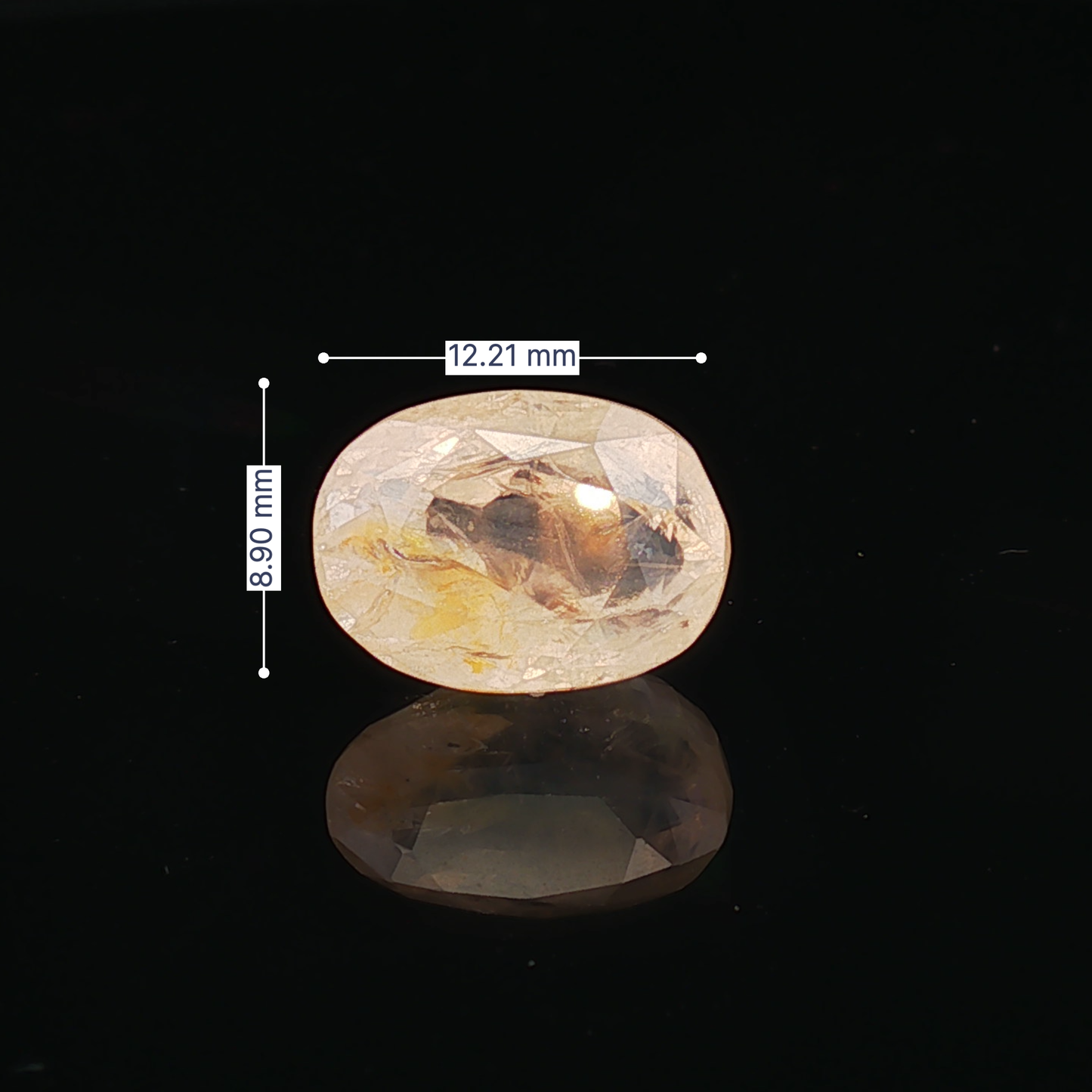 Yellow Sapphire (Pukhraj Stone) - 7.21 Carat