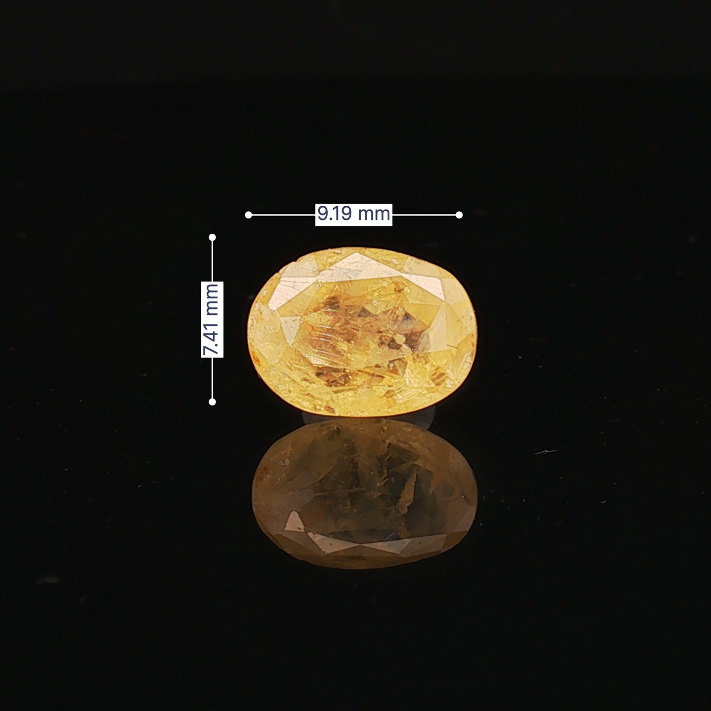 Yellow Sapphire (Pukhraj Stone) - 3.24 Carat