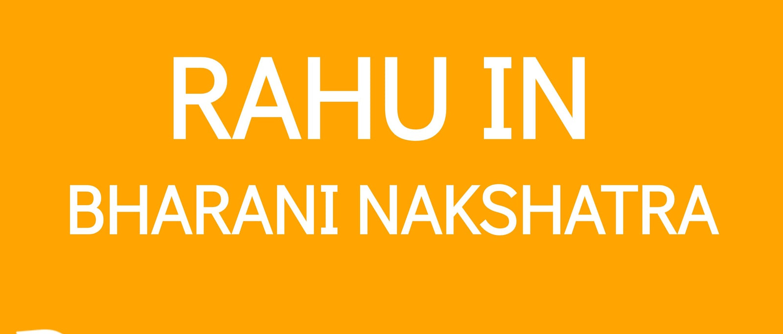 Rahu in Bharani Nakshatra: Balancing Life and Embracing Transformation