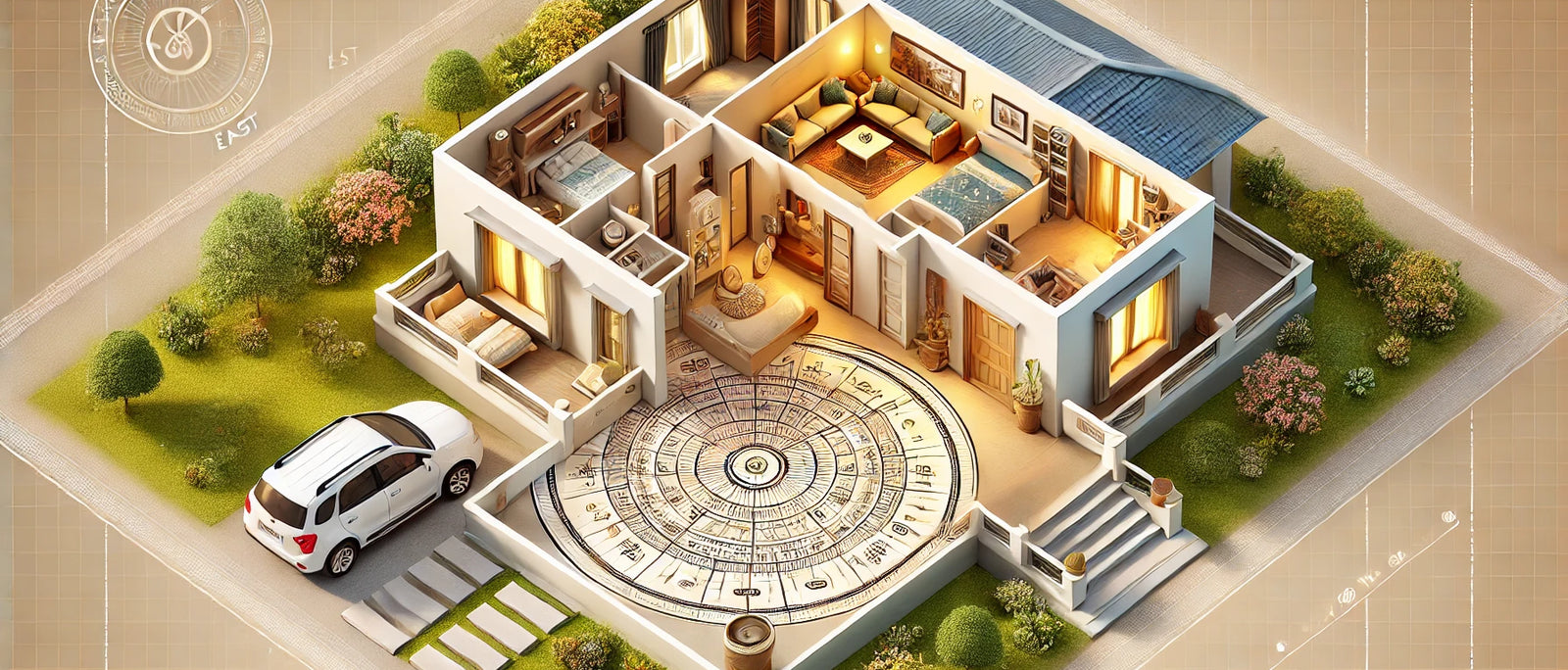 East Facing House Vastu Plan
