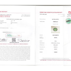 Emerald (Panna Stone) - 4.06 Carat
