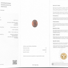 Hessonite (Gomed) - 10.29 Carat (Ceylon)