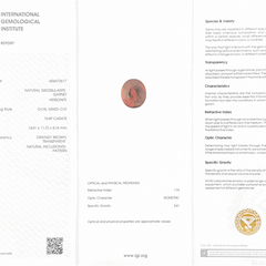 Hessonite (Gomed) - 10.49 Carat (Ceylon)