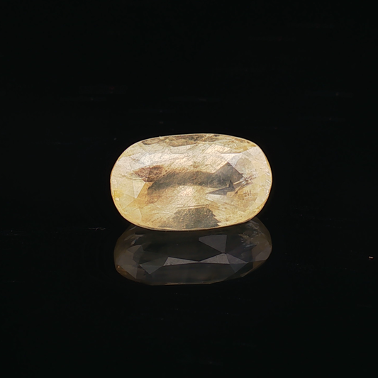 Yellow Sapphire (Pukhraj Stone) - 8.96 Carat