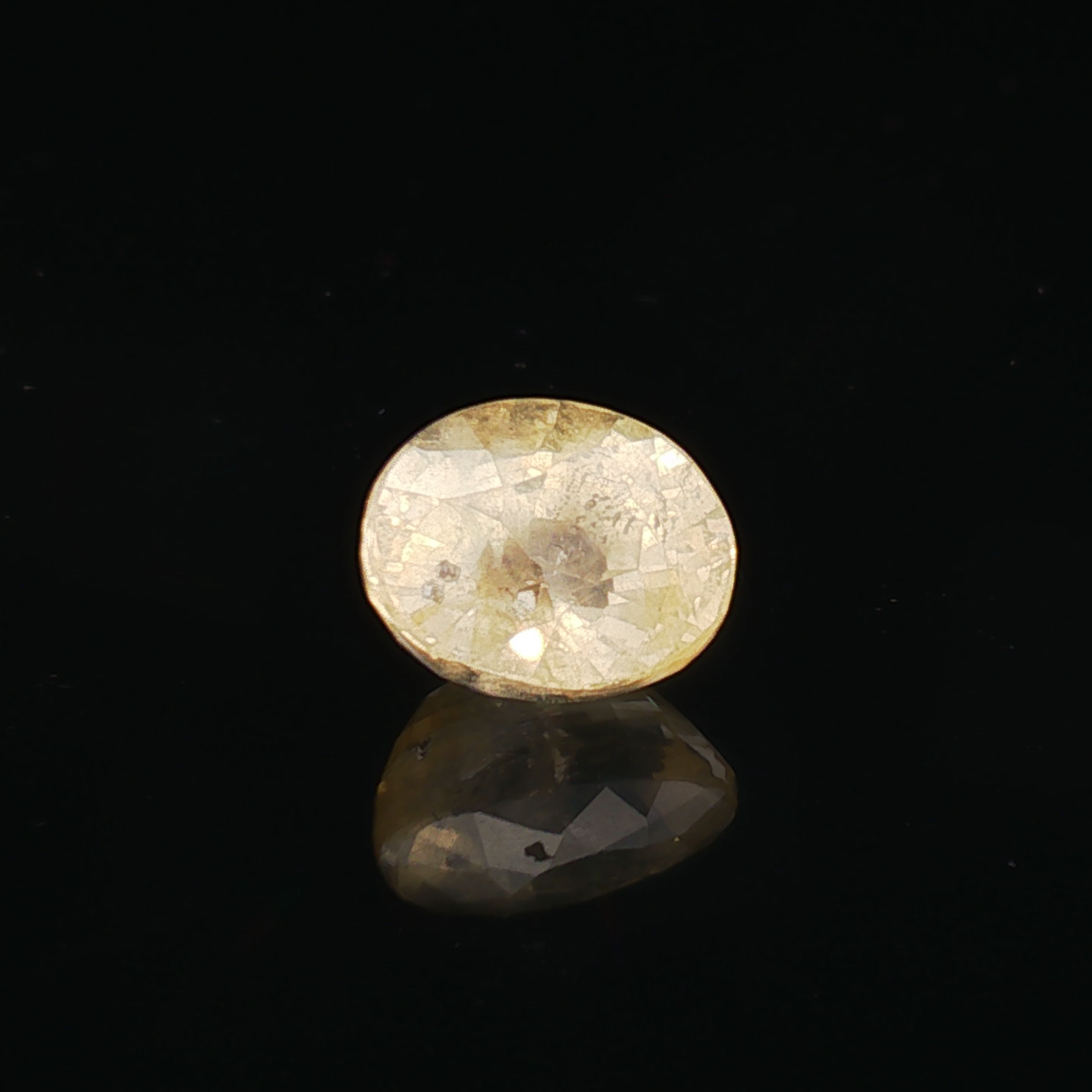 Yellow Sapphire (Pukhraj Stone) - 6.38 Carat