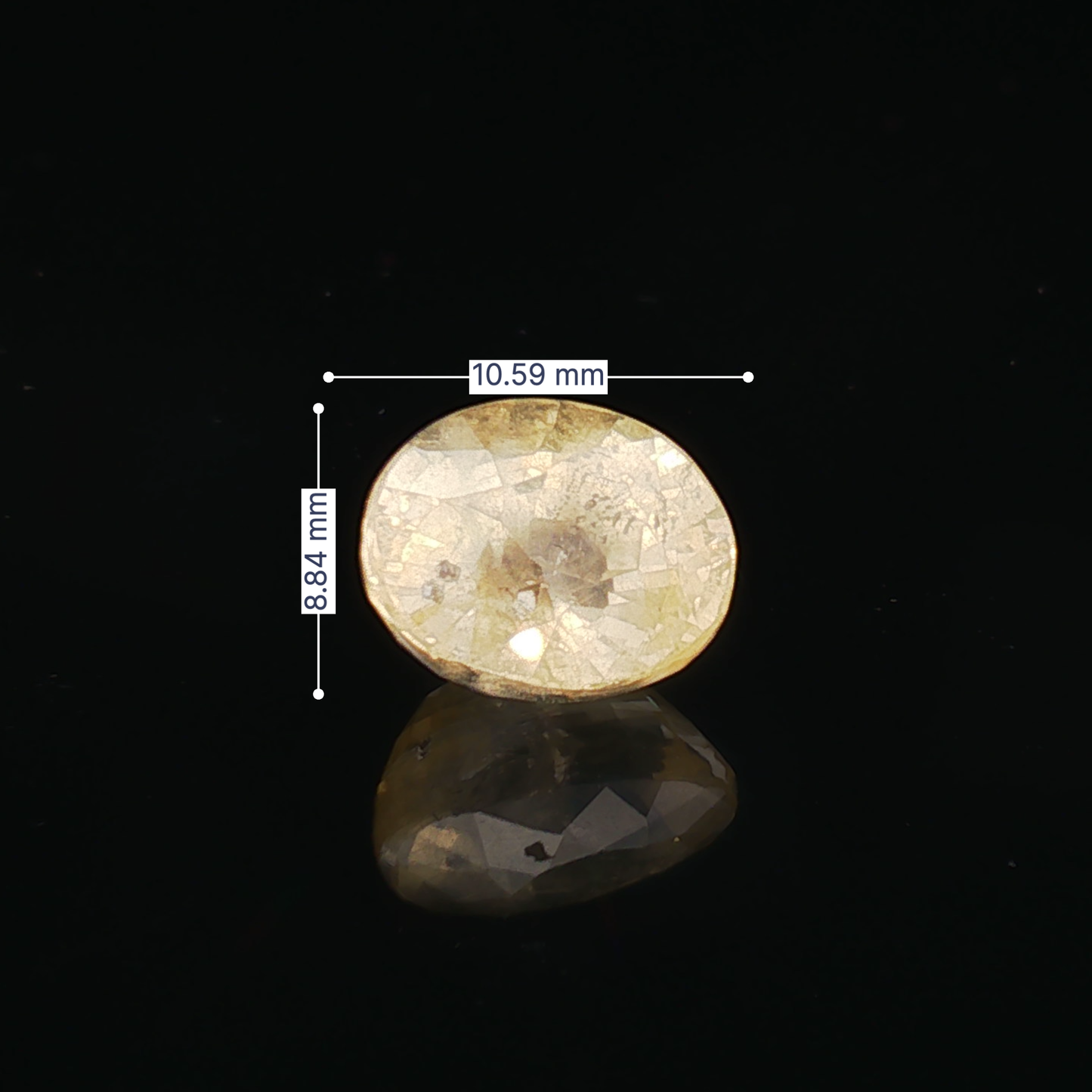 Yellow Sapphire (Pukhraj Stone) - 6.38 Carat
