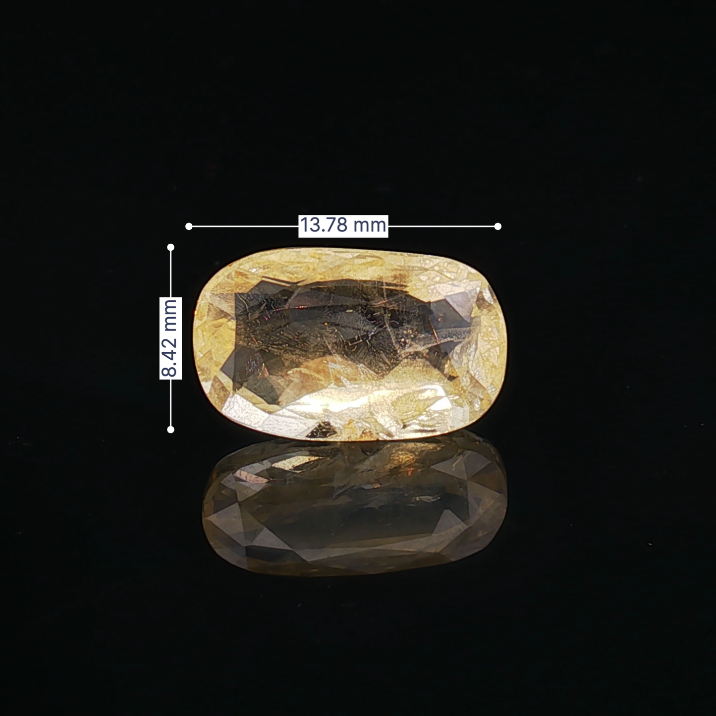 Yellow Sapphire (Pukhraj Stone) - 6.30 Carat