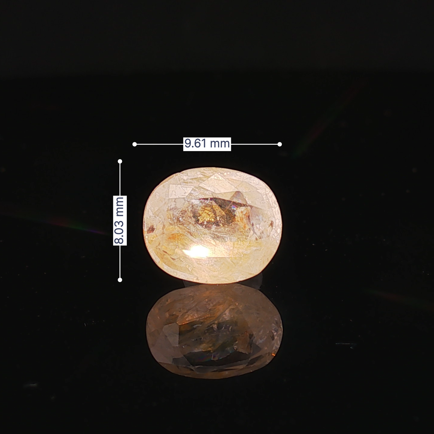 Yellow Sapphire (Pukhraj Stone) - 3.10 Carat