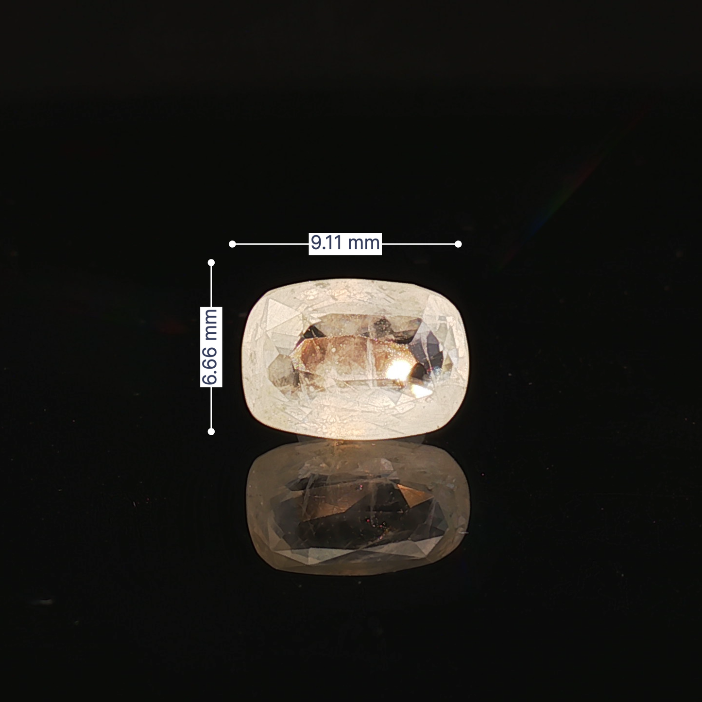 Yellow Sapphire (Pukhraj Stone) - 3.12 Carat