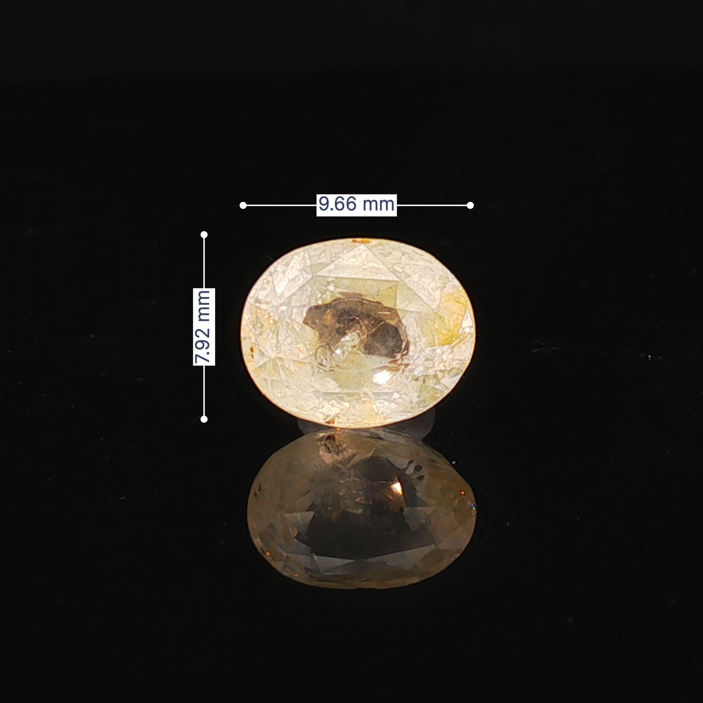 Yellow Sapphire (Pukhraj Stone) - 3.76 Carat