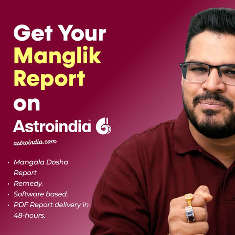 AstroIndia Manglik Dosha & Remedies Report