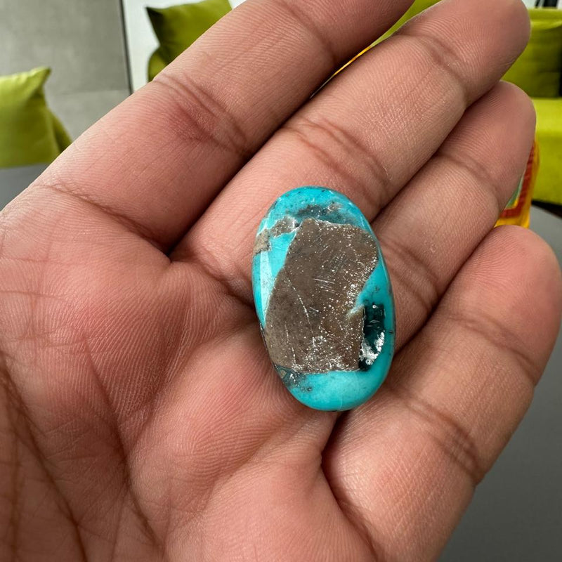 Natural Firoza (Turquoise) - 47.20 Carats