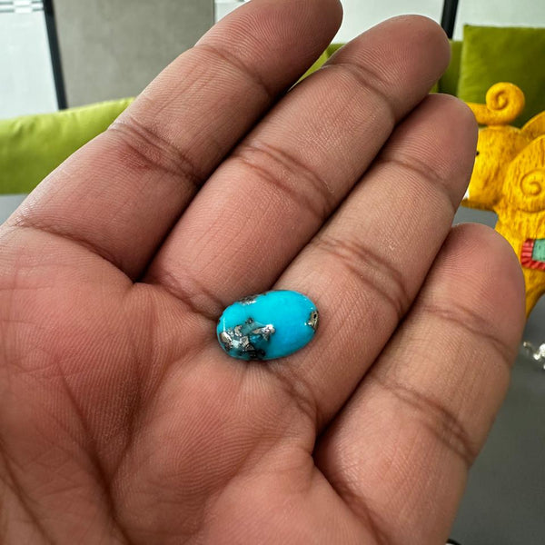 Natural Firoza: 5.25 Carats