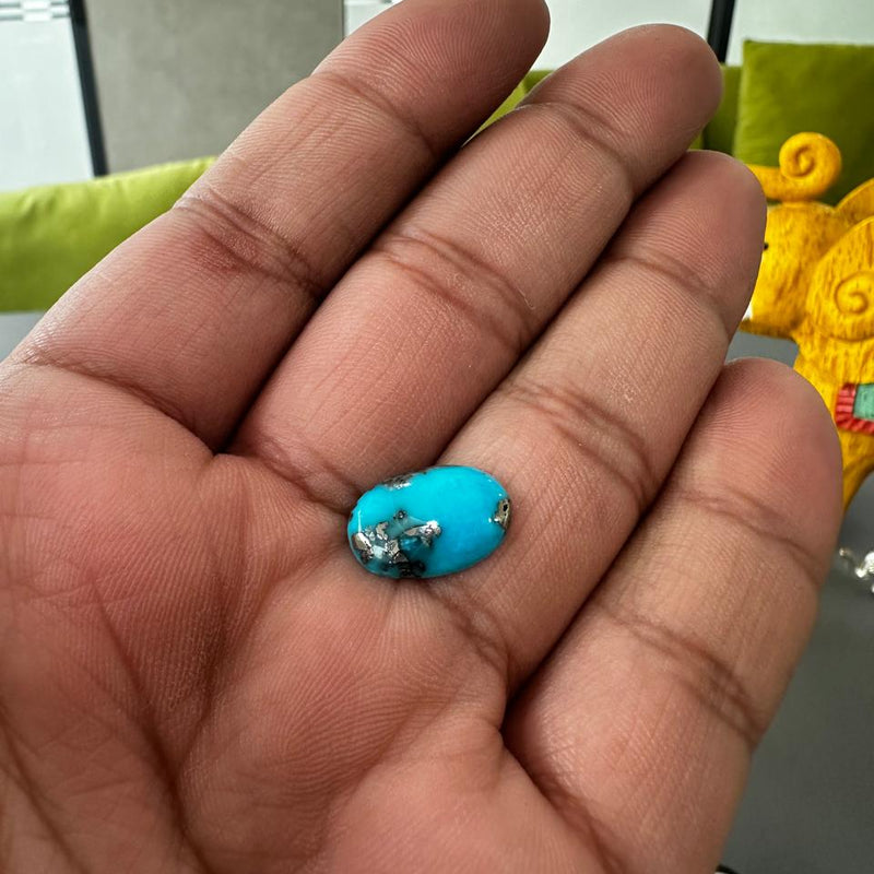 Natural Firoza: 5.25 Carats