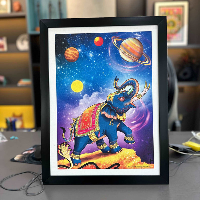 Office Painting For Rahu Activation - by Astrologer Saahil Kohli