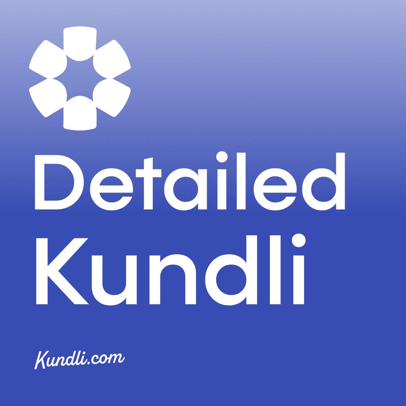 Vedic Kundli / Janam Kundli 450 + Pages (Software Generated)