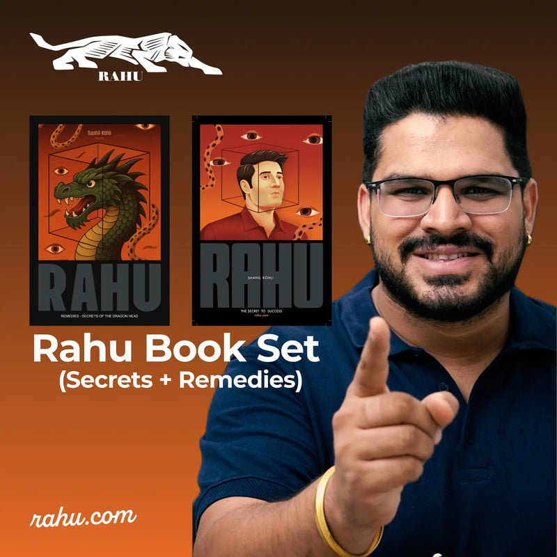 Rahu Book Set (Secrets + Remedies) - 2 Books