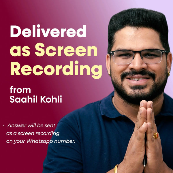 Single Question, Direct Answer from Astrologer Saahil Kohli